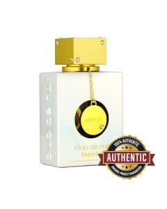 Armaf Club de Nuit White Imperiale EDP 105ml - Floral Woody Perfume for Women, Rose & Vanilla