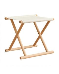 Azonee Foldable Wooden Mazar Stool, Portable Lightweight Camping Chair and Compact Folding Seat