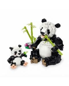 LEGO Creator 3 in 1 Wild Animals: Panda Family Building Kit Create Posable Panda, Orca, or 8+ years, Panda, Orca, Penguin