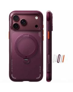 TORRAS Q3 Air Case for iPhone 18 Pro Max, 360-Degree Magnetic Stand with Halbach Array Technology and Military-Grade Protection