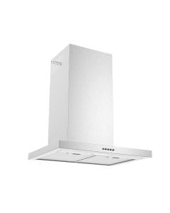 Simfer 60cm Wall-Mounted Cooker Hood, 3 Speed Settings, Powerful Kitchen Ventilation, Modern Chimney Design | Stainless Steel - SMF8633