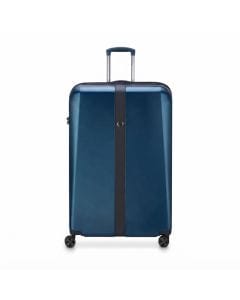 Delsey PROMENADE HARD 2.0 82cm Large Checked Spinner Luggage - Durable Polycarbonate 4-Wheel | Blue