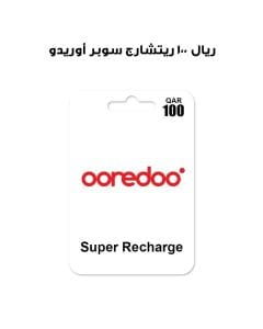 أوريدو سوبر ريتشارج ١٠٠ ريال