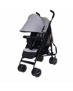 Nurtur Archer Lightweight Baby Stroller 0-36 Months, Compact Folding Travel Pushchair, 5-Point | Light Grey