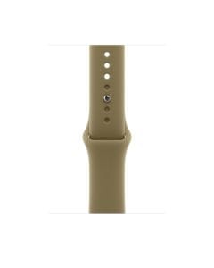 Apple Watch 46mm Solo Loop, M/L, Stretchable Silicone Watch Band - Olive | MJVY4ZM/A