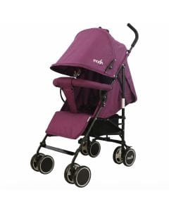 The Moon Brand Neo Plus Lightweight Umbrella Stroller, Compact Fold, Multi-Position Recline, Up to 18 kg, 0 Months+, 5-Point Safety Belt | Purple