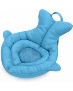 Skip Hop Moby Soft Spot Sink Bather, Ages 0-6 Monthss Ideal For Newborns And Infants, Mesh Bottom Drains Water Quickly - Blue
