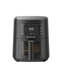 Nutricook Air Fryer 4.5L, Rapid Air Technology, Digital Touchscreen Controls, 8 Preset Cooking Programs & Non-Stick Basket | Black - NC-AFE150D