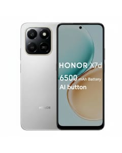 HONOR X7d 4G Smartphone - 8GB RAM, 256GB, 108MP Camera, 6500mAh Battery| Silver