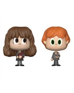 Funko Vynl: Harry Potter Ron & Hermione 2-Pack Collectible Figures 30001 - Stylized Vinyl Set