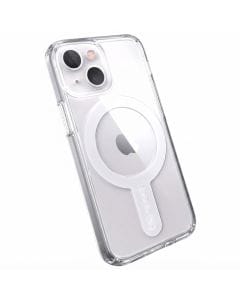 Speck GemShell Clear MagSafe Case for iPhone 13 mini and iPhone 12 mini, 8-Foot Drop Protection and Anti-Yellowing Design