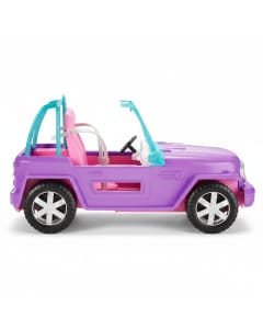 Barbie Off-Road Vehicle with Rolling Wheels for Imaginative Adventures