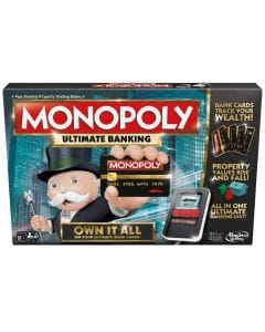 Monopoly Ultimate Banking Board Game - Multicolor Edition with Cashless Tap Technology and Dynamic  8 Years and Up, 2-4 Players