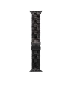 Apple Watch 49mm Trail Loop, L/XL, Lightweight Woven Sport Watch Band - Black | MK0Q4ZM/A