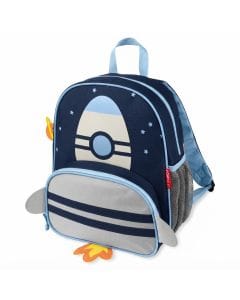 Skip Hop Rocket Spark Style Little Kid Backpack, Adjustable Padded Straps, Top Grab Handle - Multicolour