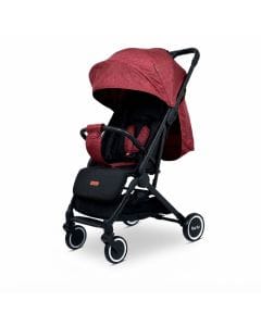 Nurtur Bravo Lightweight Travel Stroller for Baby & Kids, Compact Foldable Design, 5-Point, 0-36 months | Red