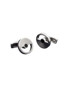 Dahnag Stainless Steel Cufflinks, Premium Men's Formal Cufflinks, Elegant Polished Finish, Durable Stainless Steel