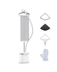 Tefal Pro Style Care Upright Garment Steamer, 42g/min Steam, 1.3L Tank, Fast Heat-Up, Fabric Care - White - IT8470M0 