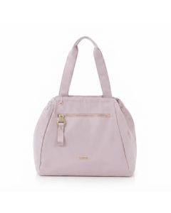 American Tourister Alizee Day Small Tote Bag, 18L Polyester Carry-All in Lilac Chalk, Featuring