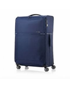 Samsonite 73H Large Check-In Suitcase 29 Inch, 78cm Expandable 4-Wheeled Spinner Luggage, 100% Nylon, TSA Combination Lock | Navy