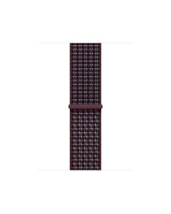 Apple Watch 42mm Sport Loop, Soft Woven Watch Band - Burgundy Plaid | MK804ZM/A