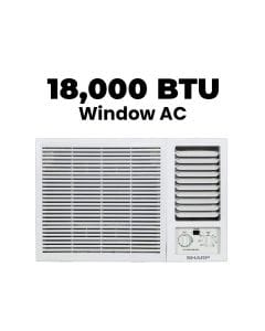 Sharp Window Air Conditioner (18,000 BTU)| AF-A18ATM