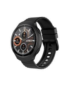Titan Fastrack VOX CirQ Smartwatch, 1.38-Inch UltraVU Round TFT Display, AI Watch Faces, Bluetooth Calling, Heart Rate and SpO₂‚ Monitoring, IP68 Water Resistance | Smart Black 