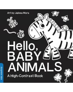 Hello, Baby Animals: High-Contrast Board Book for Infants