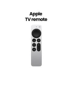 Apple Smart Remote For Media Streaming Device, Bluetooth 5.0 Support, Siri Supported - Silver - MJFN3ZM/A