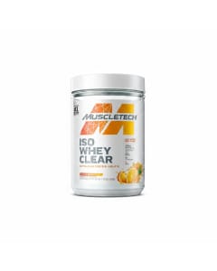Muscletech ISO Whey Clear: Ultra-Pure 22g Protein Isolate, 0g Sugar, Orange Dreamsicle