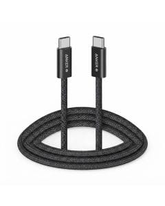Anker Zolo USB C to USB C Cable 240W Fast Charging Braided Cord 6ft Dirt-Resistant Slim Connector