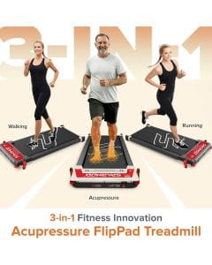 Sparnod Fitness Walking Pad & Treadmill, 100kg Capacity, Shock Absorption, LED Display, Compact Ultra-Slim Design | STH-3003/3004N