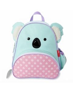 Skip Hop Zoo Koala Little Kid Backpack 3+ Years, Stylish and Functional Design, Adjustable Mesh Bottle Pocket, Padded Adjustable Comfy Straps - Multicolour