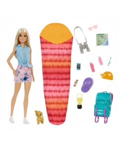 Barbie Malibu Camping Doll Set with Accessories - It Takes Two Adventure