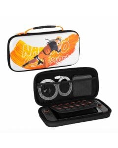 Konix Naruto Shippuden Carry Bag for Nintendo Switch 2, Hard Shell Protective Travel Case, Console & Game Card Storage | 3328170304382