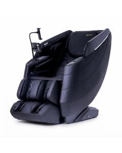 ARES uRest 4D Pro Massage Chair, Luxury Black Recliner, SL-Track, 20 Smart Modes, Zero Gravity, Bluetooth Audio, Wireless Phone Charging