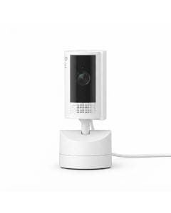 Ring Pan-Tilt Indoor Camera 360° View Pet Security Camera, HD Video, Two-Way Talk, Color Night Vision, Manual Privacy Cover, Alexa Compatible