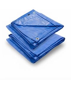 Duravel Heavy-Duty Waterproof Tarpaulin, 9 x 9m Durable Ground Cover Sheet for Cars, Boats and Camping