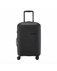 Delsey Anvers 55cm Expandable Cabin Trolley Case, Durable Lightweight Polypropylene Hardside, 100% Polypropylene | Black