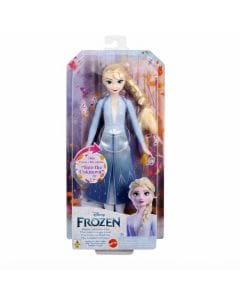 Mattel Disney Frozen 2 Elsa Singing Fashion Doll HXD31, Sings Into the Unknown, Posable Doll with Signature Outfit
