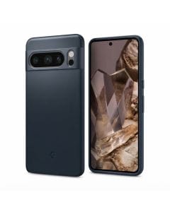 Spigen Thin Fit Case for Google Pixel 8 Pro, Slim Matte Protective Cover with Air Cushion Technology