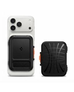 Spigen Lock Fit MagFit Magnetic Wallet for iPhone 16 Pro Max–12 Series, Secure Card Holder with Strong Magnetic Attachment