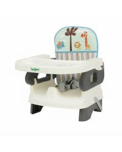 Baybee 2-in-1 Baby Booster Seat for Dining, Portable Feeding Chair with Removable Tray & 3-Point Safety Harness