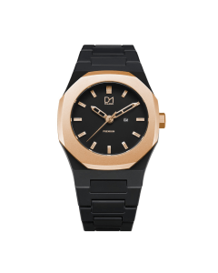 D1 Milano Polycarbon PR03 Watch, 40.5mm Polycarbonate Case & Strap, Japanese Quartz Movement, Mineral Glass, 5ATM Water Resistance