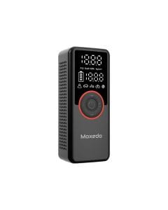Moxedo Tirego Smart Tire Inflator 150 PSI with Auto Shut-Off, Digital Display & LED Light | Black - MX-STI003