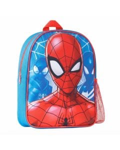 Marvel Spiderman Backpack for Boys - Kids School Bag for Nursery and Preschool, Vibrant Red Spider-M