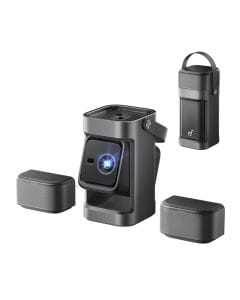 Anker Soundcore Nebula P1 Projector, 1080P, 650 ANSI Lumens, Detachable Speakers, Google TV | Black