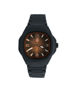 Saatchi Citta Magiche Milan Watch, 44mm Polycarbonate Case, Miyota 2115 Quartz Movement with Date Display, Mineral Glass, 5 ATM Water Resistant