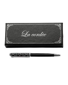 La Cordee Premium Ballpoint Pen, Lightweight Stainless Steel Tip Writing Pen, Elegant Office, Business & Travel Pen