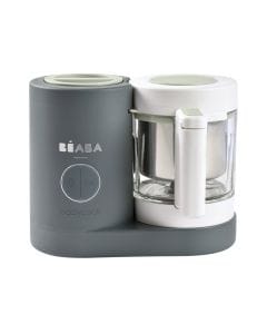Beaba Babycook Neo Robot Cooker, 6 In 1 Food Processor, 50% Reduction Water And Energy Consumption, Ultra Performance Mixing - Mineral Gray